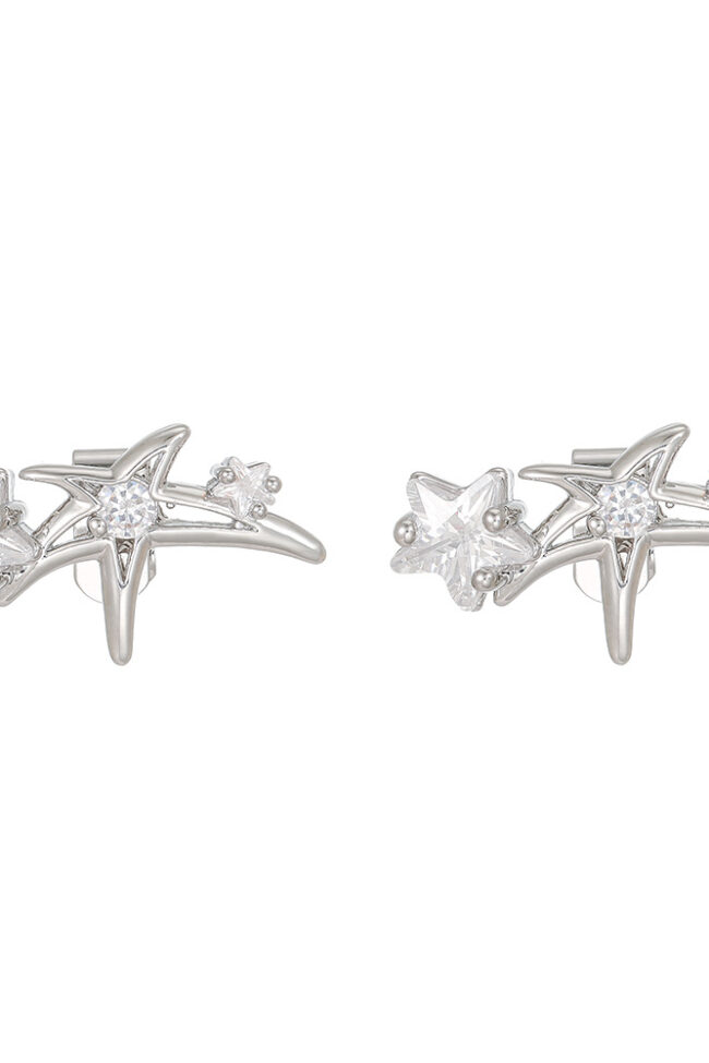 The Melanie Ear Clip Diamond Buckle Accessories Detail – La Rose Couture Jewellery & Accessories