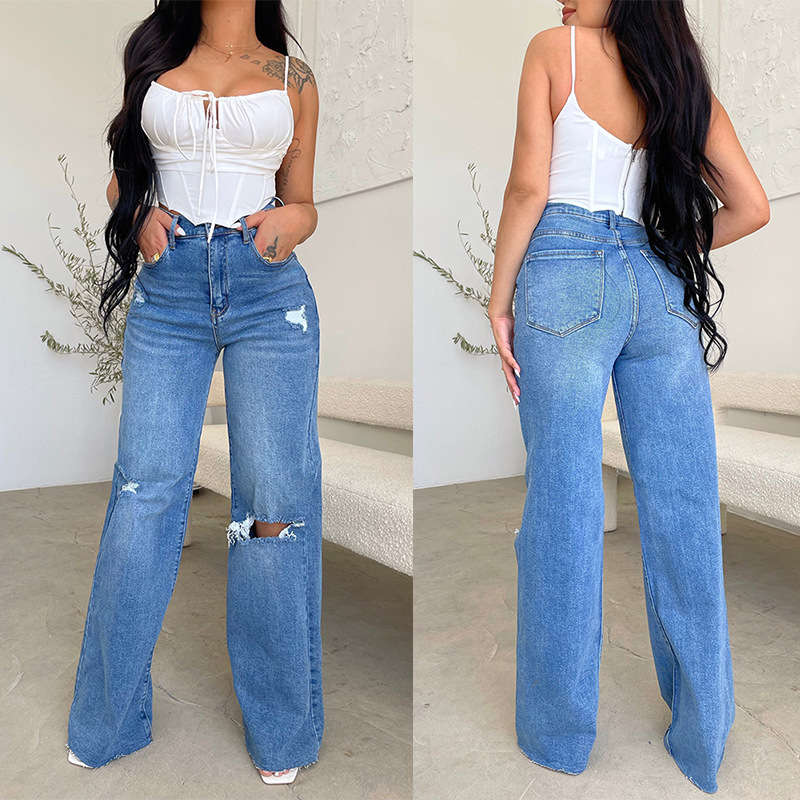 European-style comfortable wide-leg pants - Image 2