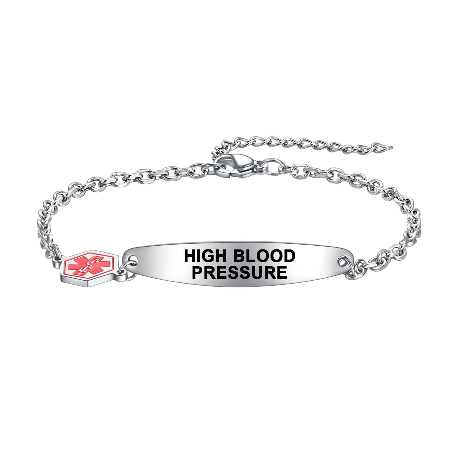 Stainless Steel Medical Identification Bracelet - Image 5