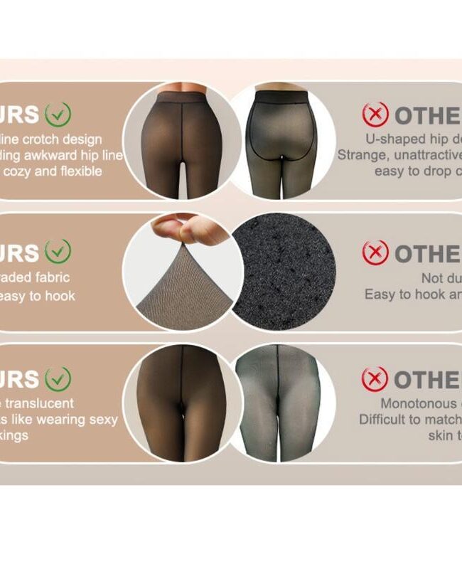 The Fabienne Winter Warm Translucent Leggings Detail – La Rose Couture Trousers & Skirts