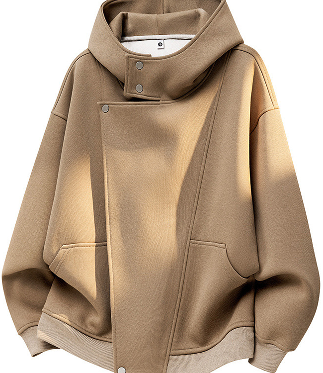 The Faustine Hooded Sweater Detail – La Rose Couture Tops & Blouses
