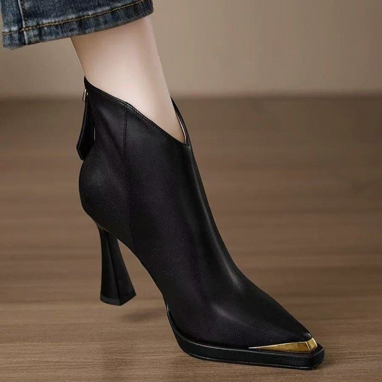 Womens Elegant High Heel Boots - Image 5