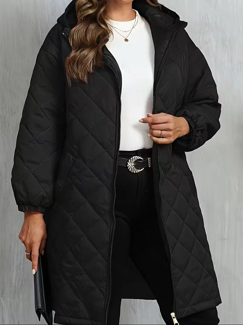 Womens Plaid Hooded Fleece Dress