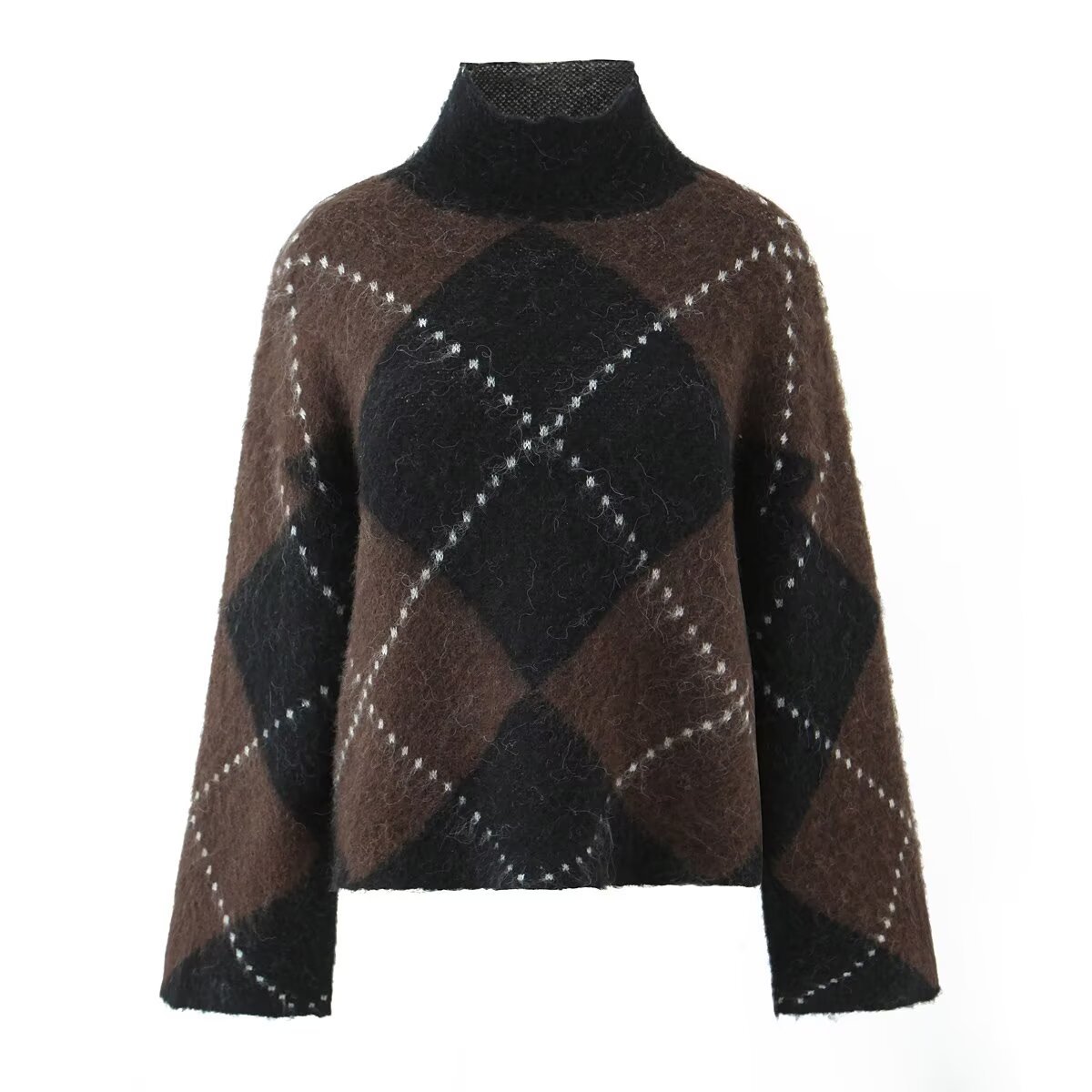 Knitted sweater skirt - Image 4