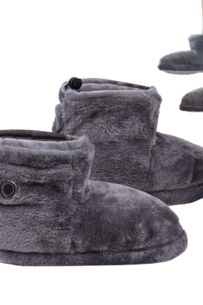 The Blanche Usb Portable Heating Boots Detail – La Rose Couture Shoes & Footwear