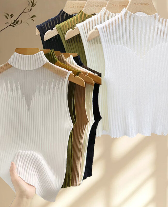 The Chloe Sleeveless Knit Top – La Rose Couture Tops & Blouses