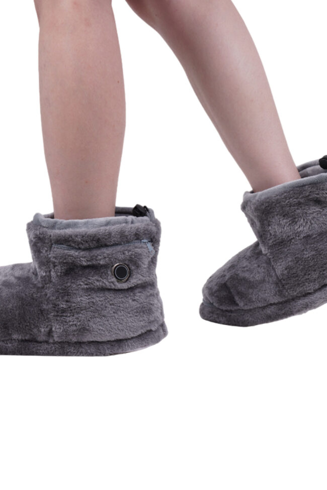The Blanche Usb Portable Heating Boots Detail – La Rose Couture Shoes & Footwear
