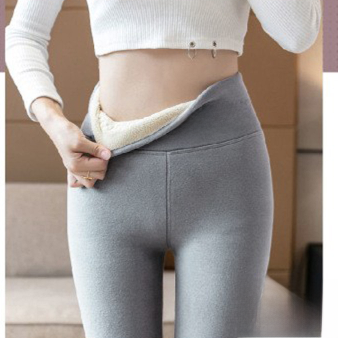 Velvet High Waist Leggings for Women - Image 5