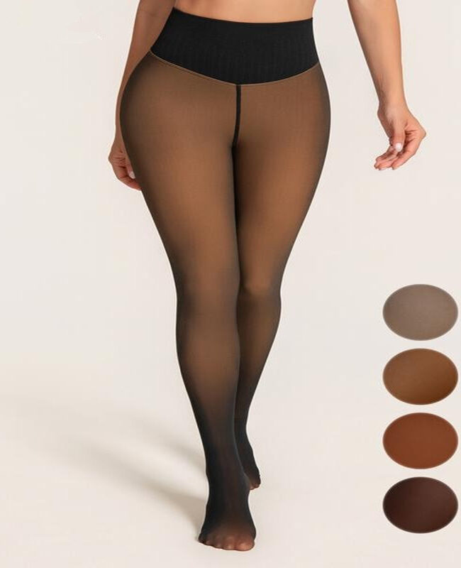 The Eleonore Fleece Lined Translucent Yoga Leggings Detail – La Rose Couture Trousers & Skirts