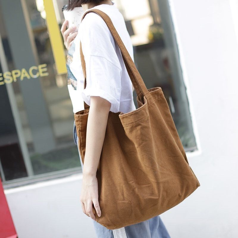 Large-capacity single-shoulder tote shopping bag - Image 5