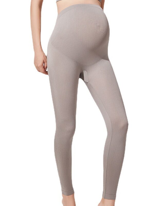 The Carine Maternity Leggings with Abdominal Support Detail – La Rose Couture Trousers & Skirts