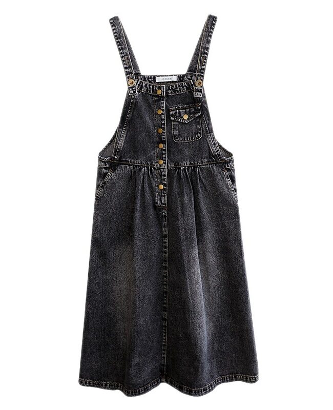 The Chloe Slimming Denim Suspender Skirt Detail – La Rose Couture Trousers & Skirts