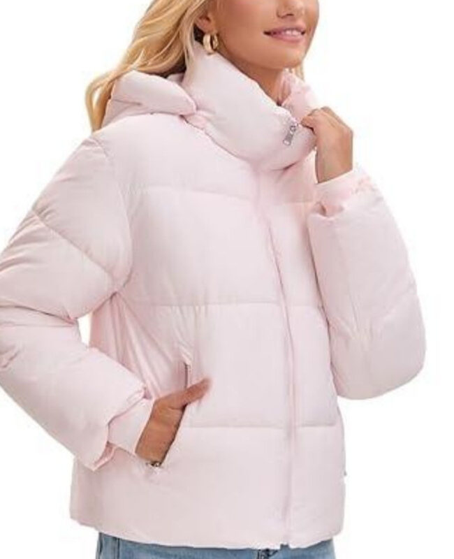 The Renee Short Sleeved Button Down Hooded Cotton Coat Detail – La Rose Couture Coats & Jackets