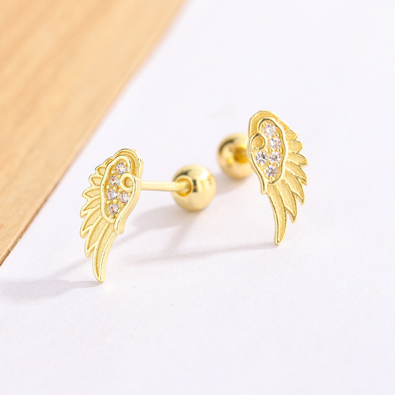Unique Personality Wing Ear Bone Studs - Image 5