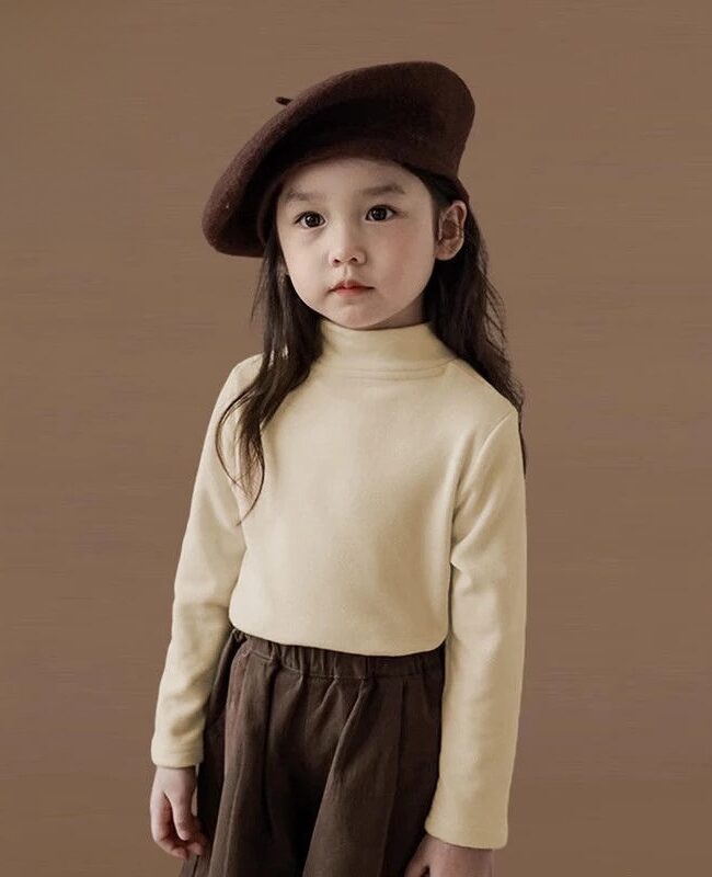 The Pauline Casual Half High Collar Top Detail – La Rose Couture Tops & Blouses