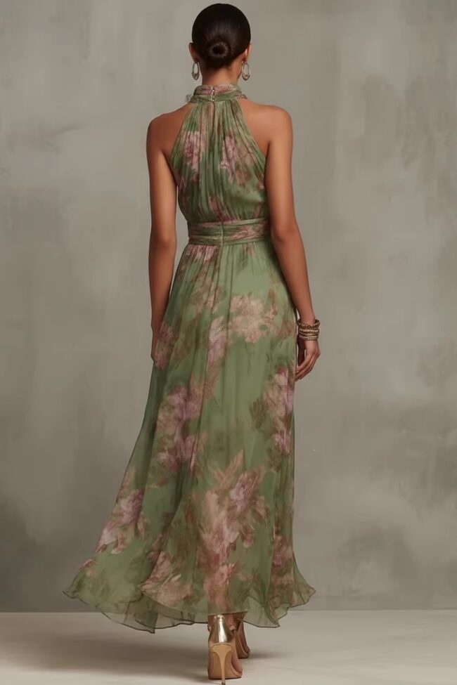 Pleated Mesh Bodycon Long Dress with Slit Detail – La Rose Couture Dresses & Gowns
