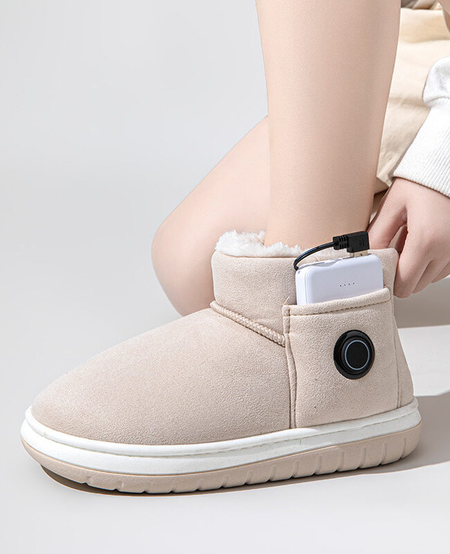 The Valerie Graphene Heating Cotton Slippers Detail – La Rose Couture Shoes & Footwear