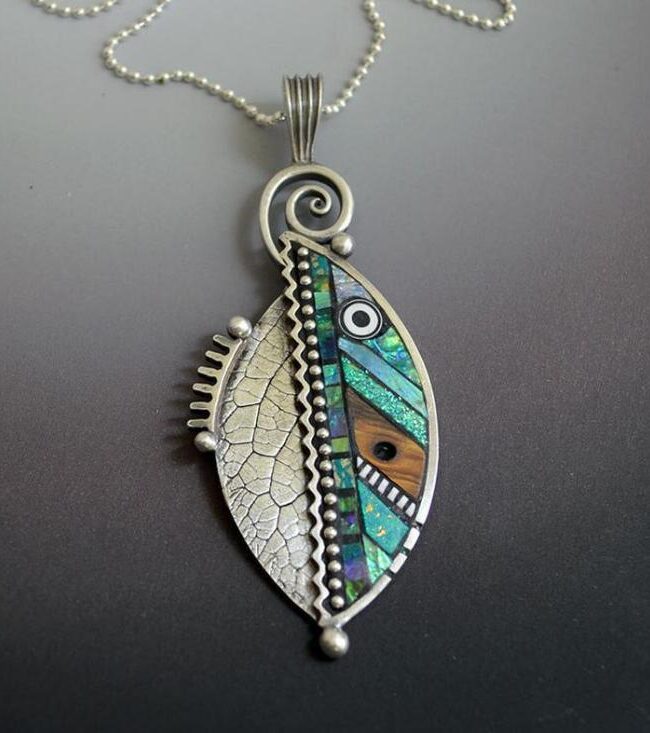 The Oceane Abstract Leaf Design Silver Plated Jewelry Set – La Rose Couture Jewellery & Accessories
