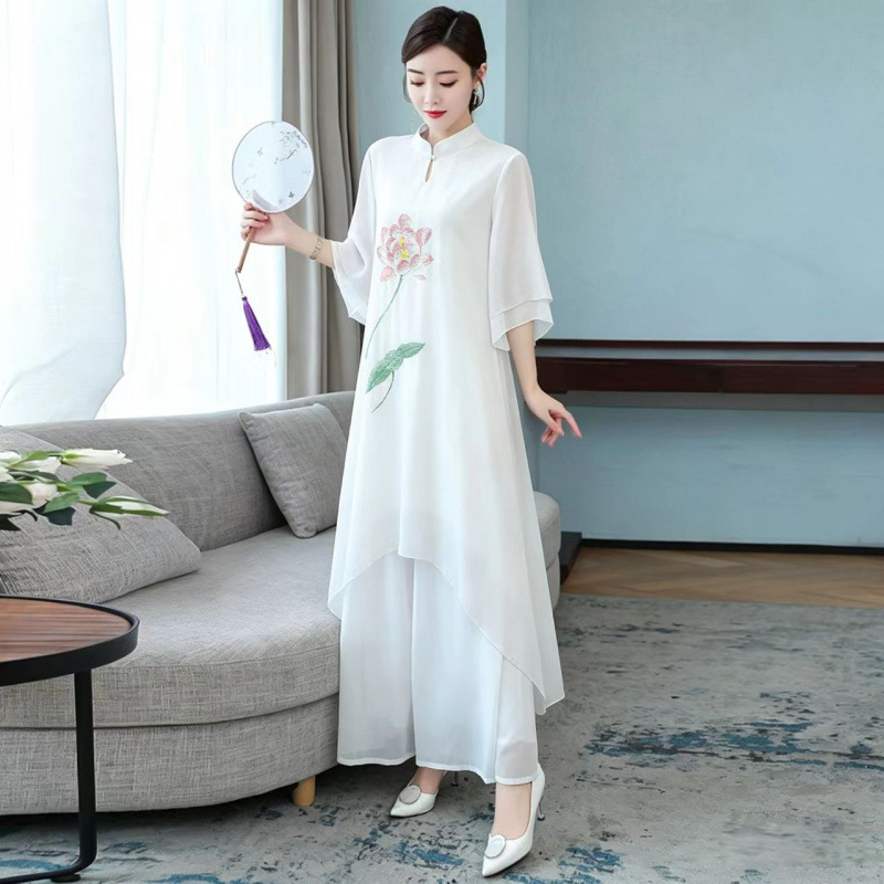 Dress chiffon pants - Image 3