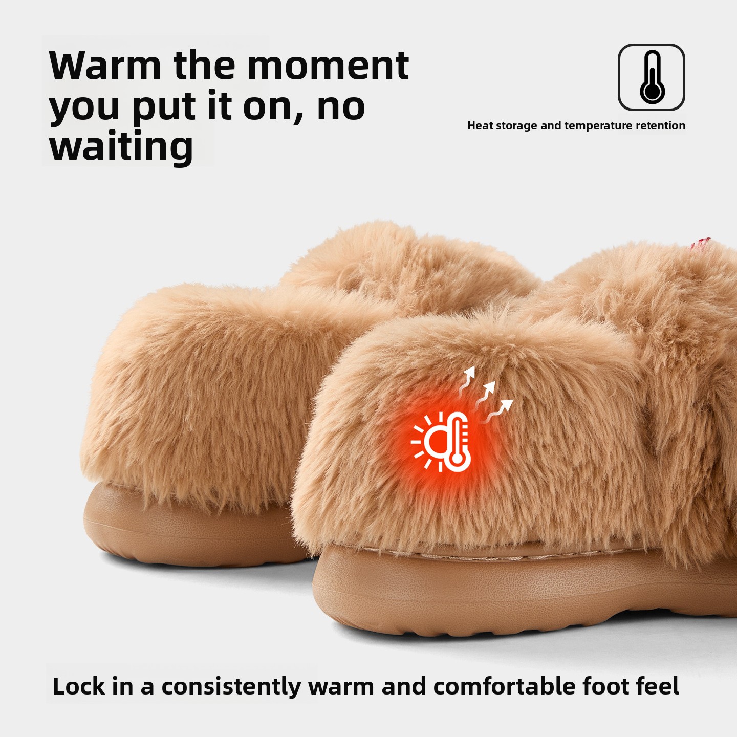 Cartoon Puppy Cotton Slippers for Women - Image 3