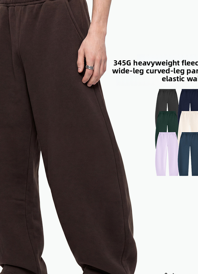 The Yvette Fleece Lined Scimitar Style Wide Leg Pants Detail – La Rose Couture Trousers & Skirts