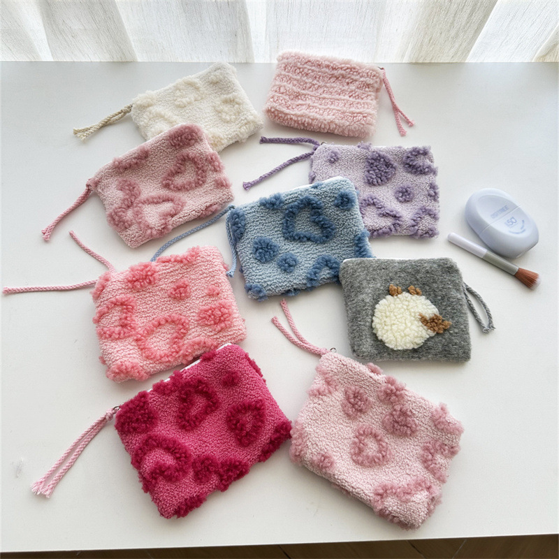 Sweet Plush Cosmetic Bag