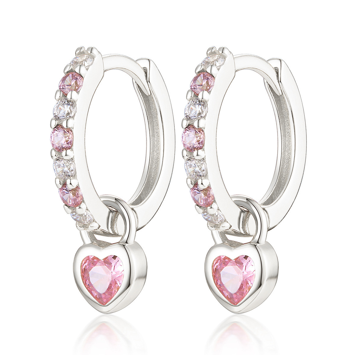 Heart-shaped earrings - Image 4