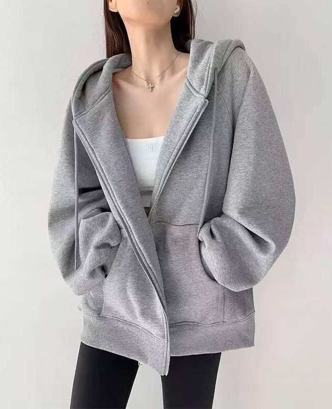 The Valentine Fleece Lined Hooded Jacket – La Rose Couture Coats & Jackets