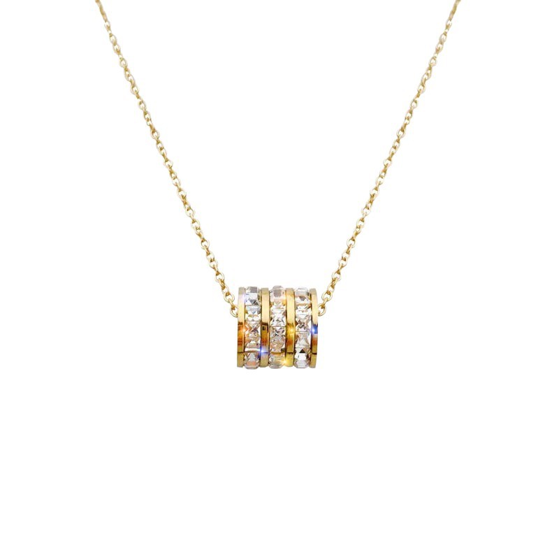 Birthstone Stainless Steel Adjustable Necklace - Image 2