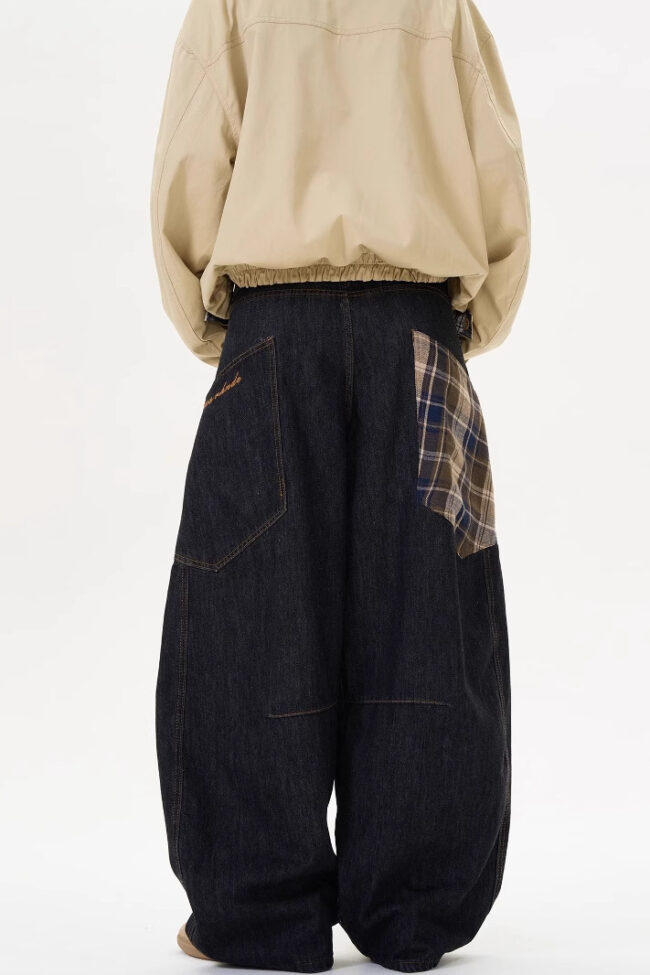 The Lucile New Spring Autumn Loose Fit Retro Casual Pants Detail – La Rose Couture Trousers & Skirts