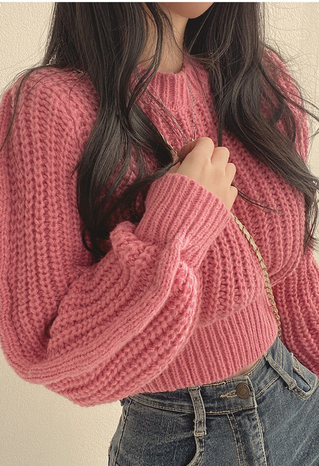 The Nathalie Sweater Silhouette – La Rose Couture Tops & Blouses