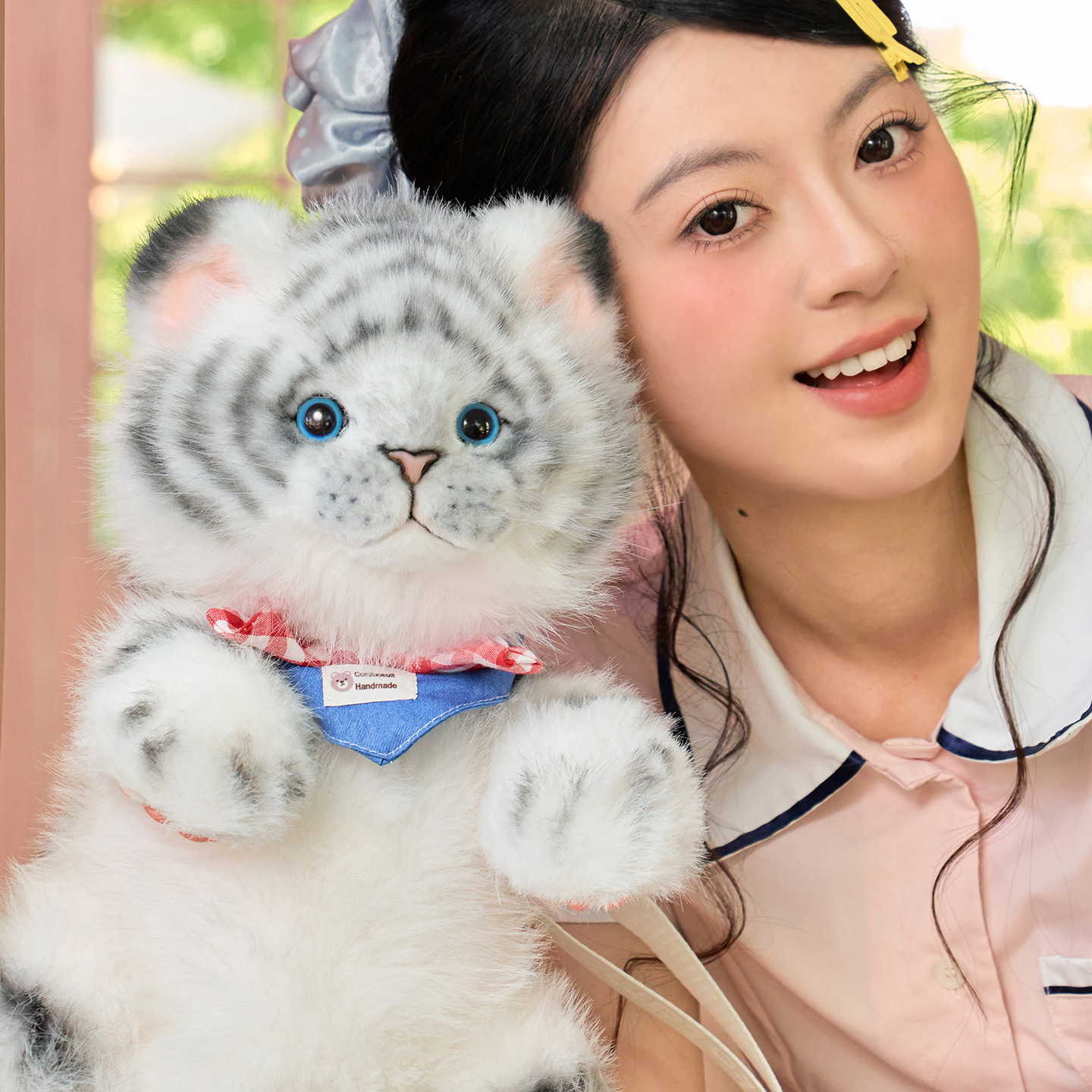 Tiger Plush Backpack with Stuffed Animal Design - Image 4