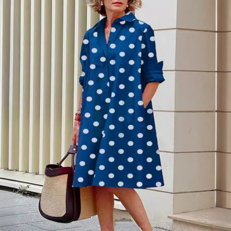 long-sleeve midi dress - Image 4