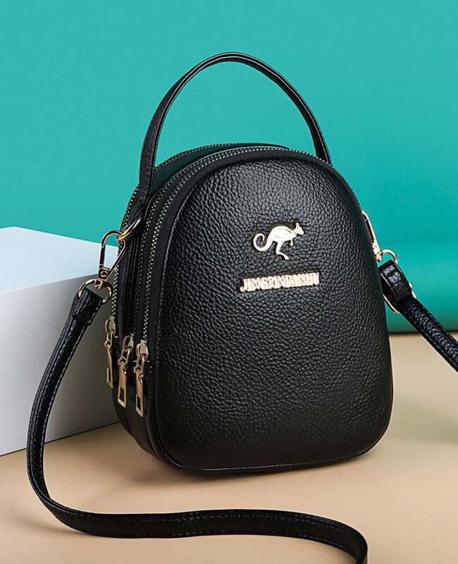 The Iris Three Layer Crossbody Bag Detail – La Rose Couture Handbags & Clutches