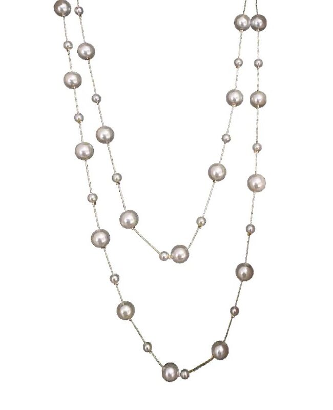 The Melanie Layered Pearl Necklace with Pendant Detail – La Rose Couture Jewellery & Accessories
