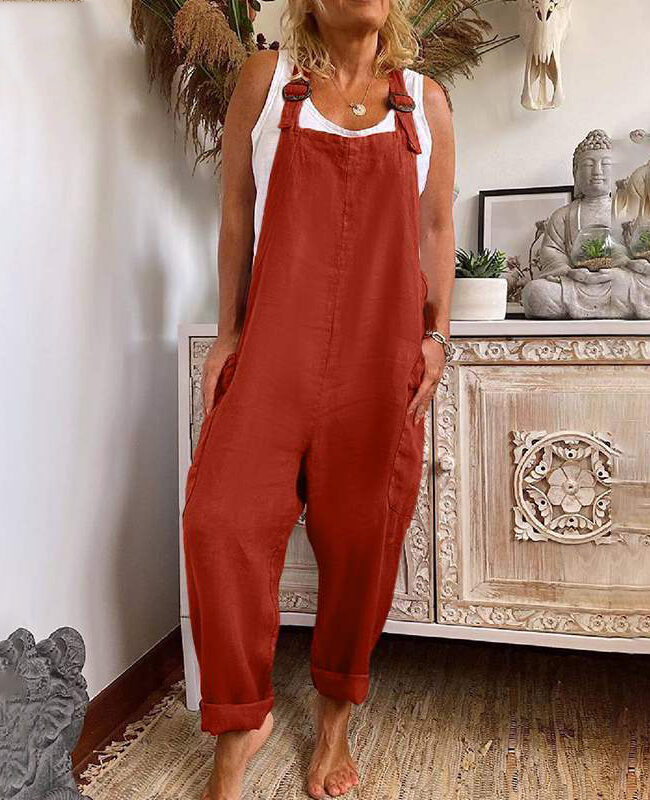 The Odette Adjustable Wide Leg Jumpsuit Detail – La Rose Couture Dresses & Gowns