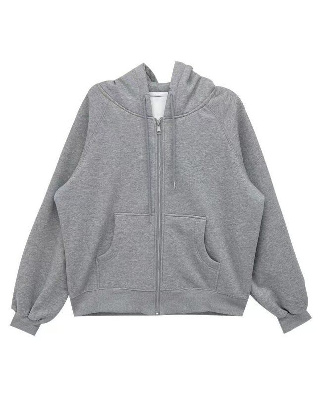 The Valentine Fleece Lined Hooded Jacket Detail – La Rose Couture Coats & Jackets