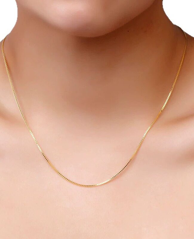 The Renee Cross Linked Snake Bone Chain Sesame Seed Detail – La Rose Couture Jewellery & Accessories