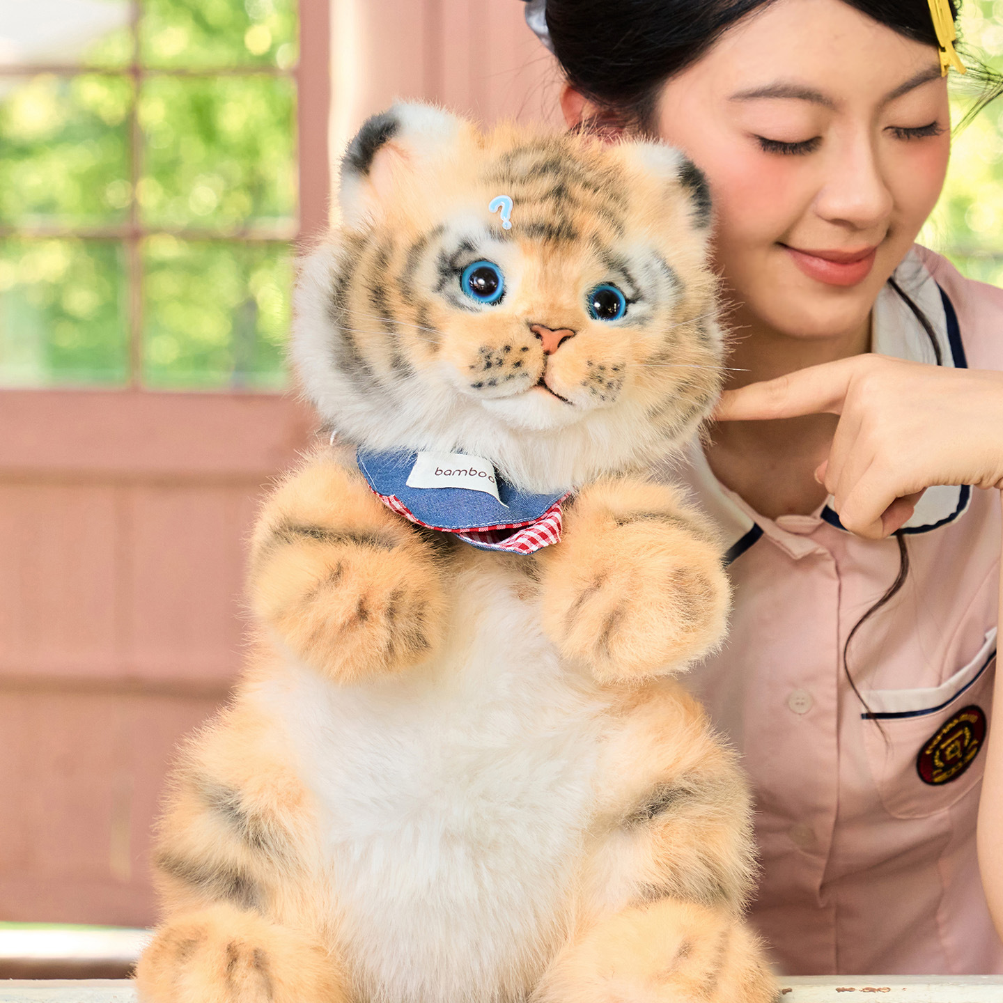 Tiger Plush Backpack with Stuffed Animal Design - Image 5
