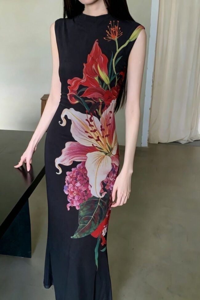 The Leonie Cheongsam Dress – La Rose Couture Dresses & Gowns