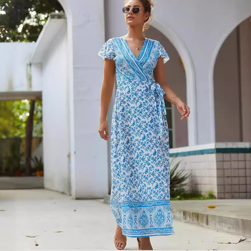 Bohemian 3D Print Sleeveless Dress - Image 4