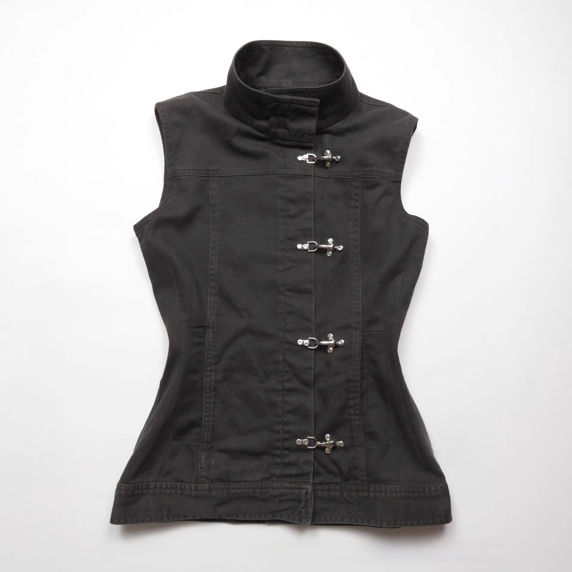 Womens Denim Vest - Image 2