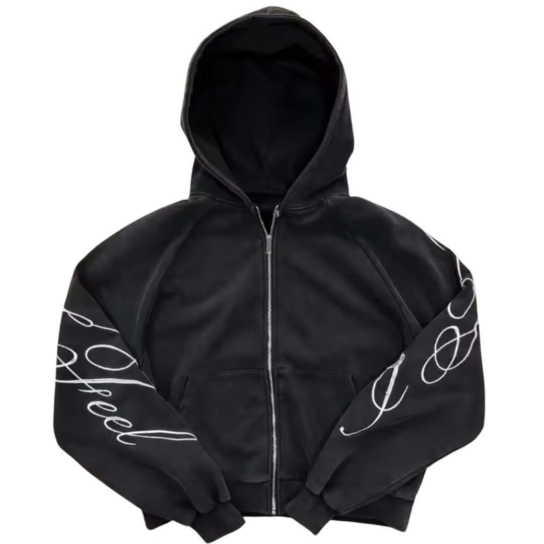 Women Letter Print Hooded Sweatshirt - Image 4