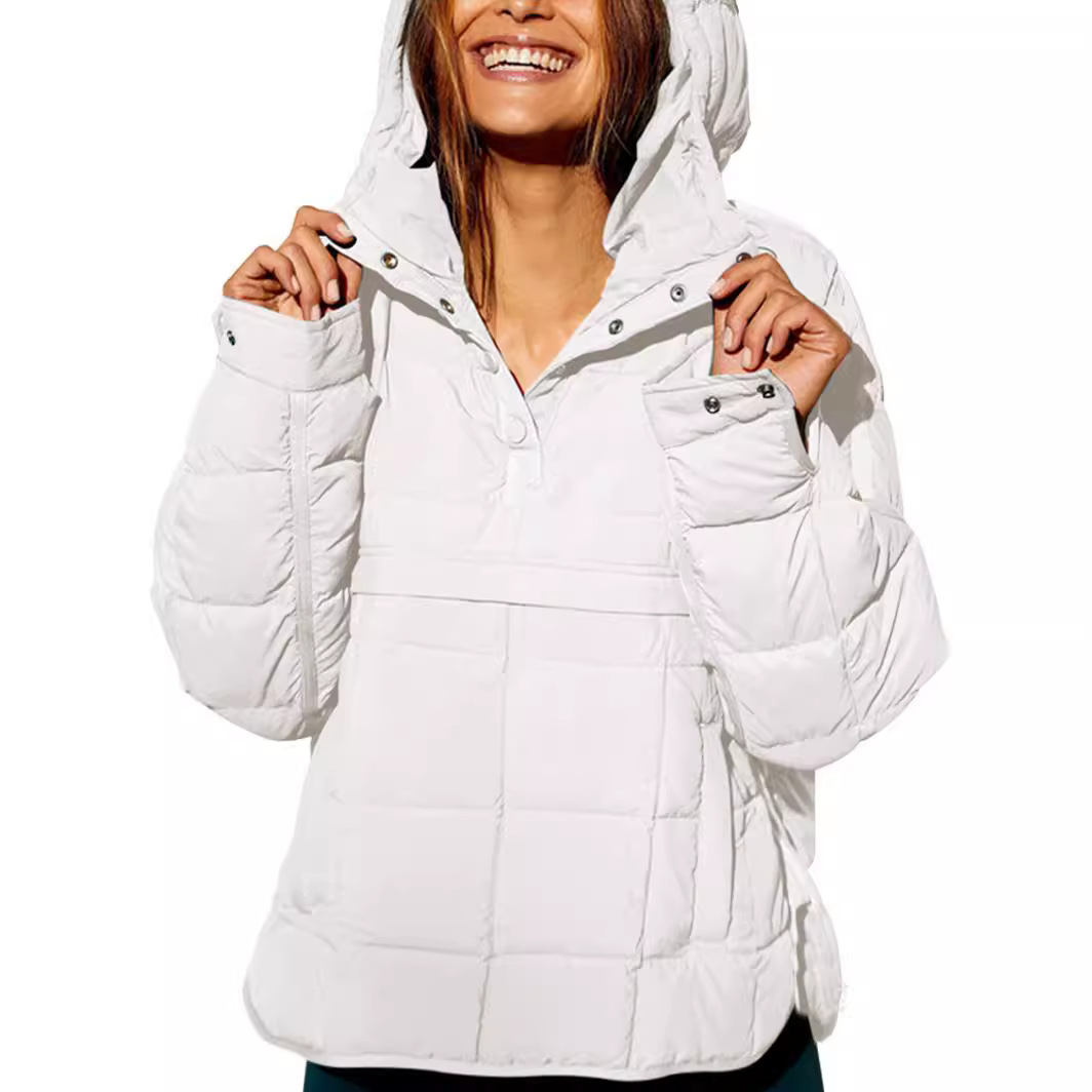 Womens Zipper Hooded Cardigan - Image 5