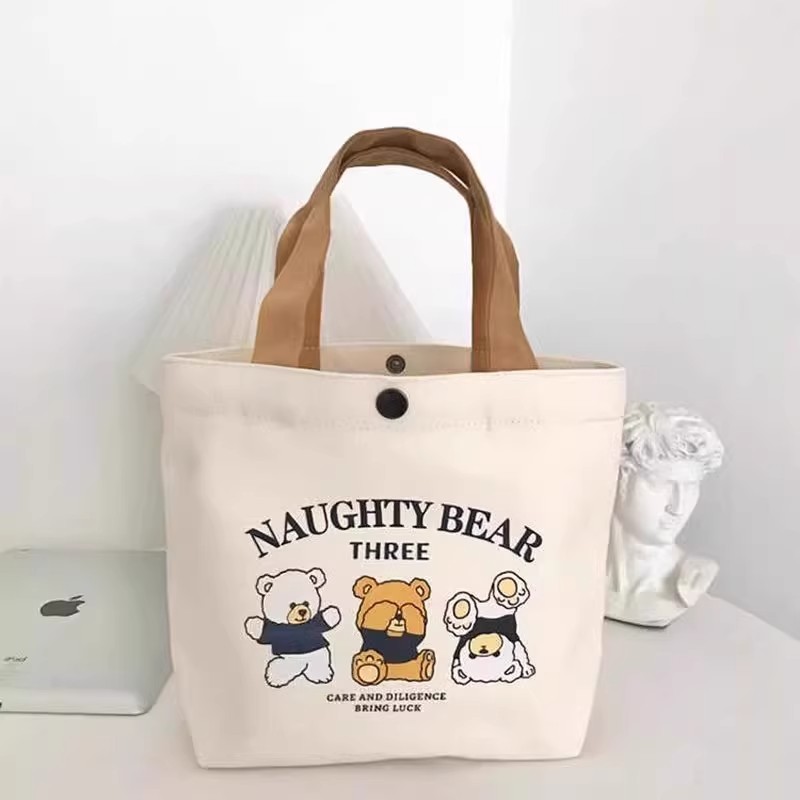 Bear Canvas Bag