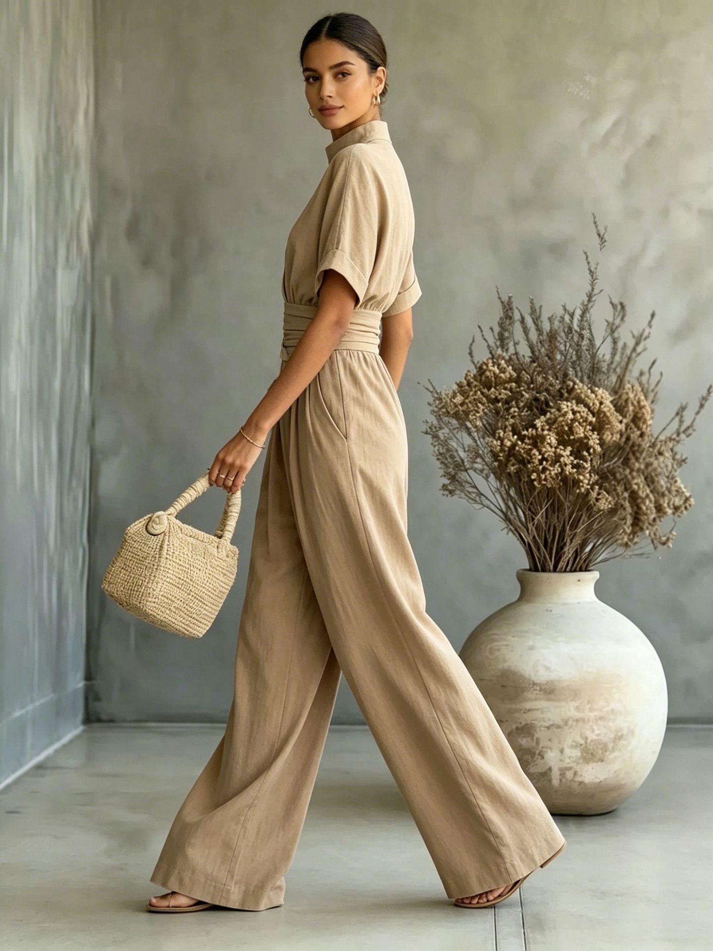 Wide-leg jumpsuit - Image 3