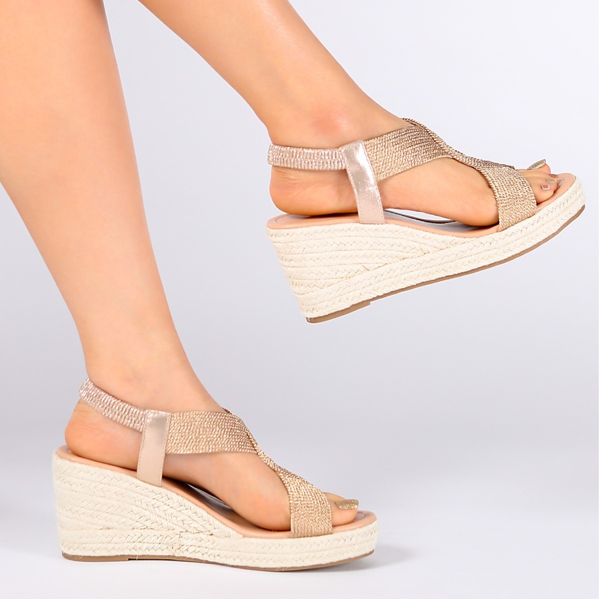 Women's wedge sandals - Image 2
