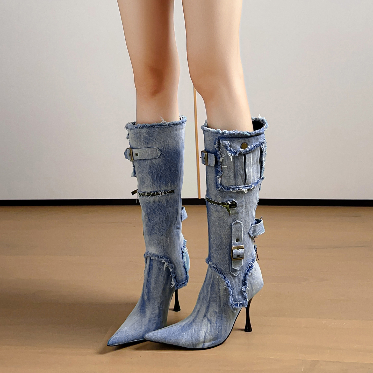 Vintage Buckle Boots - Image 4