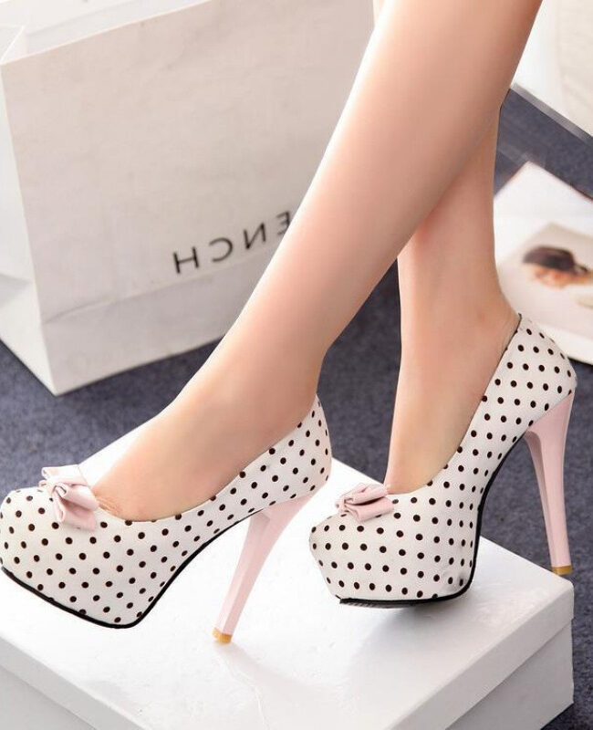 The Muriel Bow Accent High Heel Shoes Detail – La Rose Couture Shoes & Footwear