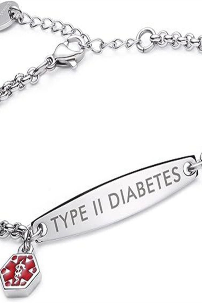 The Fleur Warning Id Bracelet in Stock Detail – La Rose Couture Jewellery & Accessories